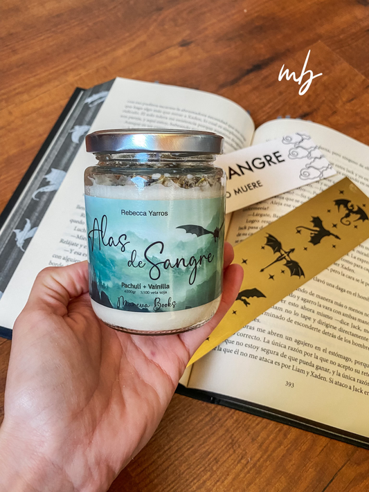 Fourth Wing, Handmade natural soy candle, Rebecca Yarros