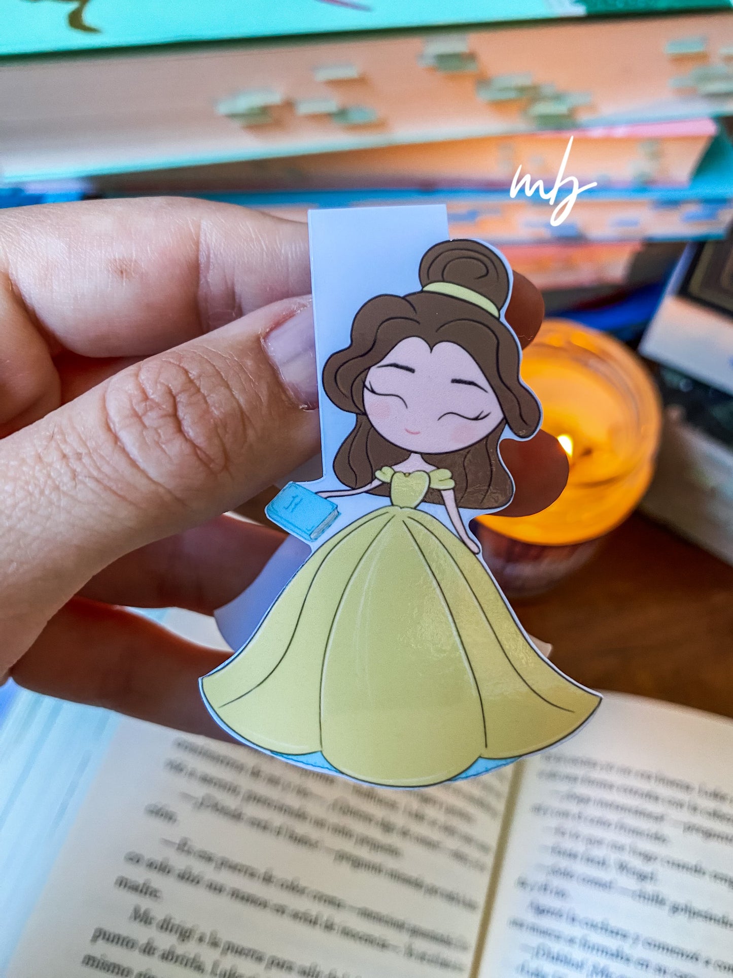 BEAUTY PRINCESS BOOKMARK