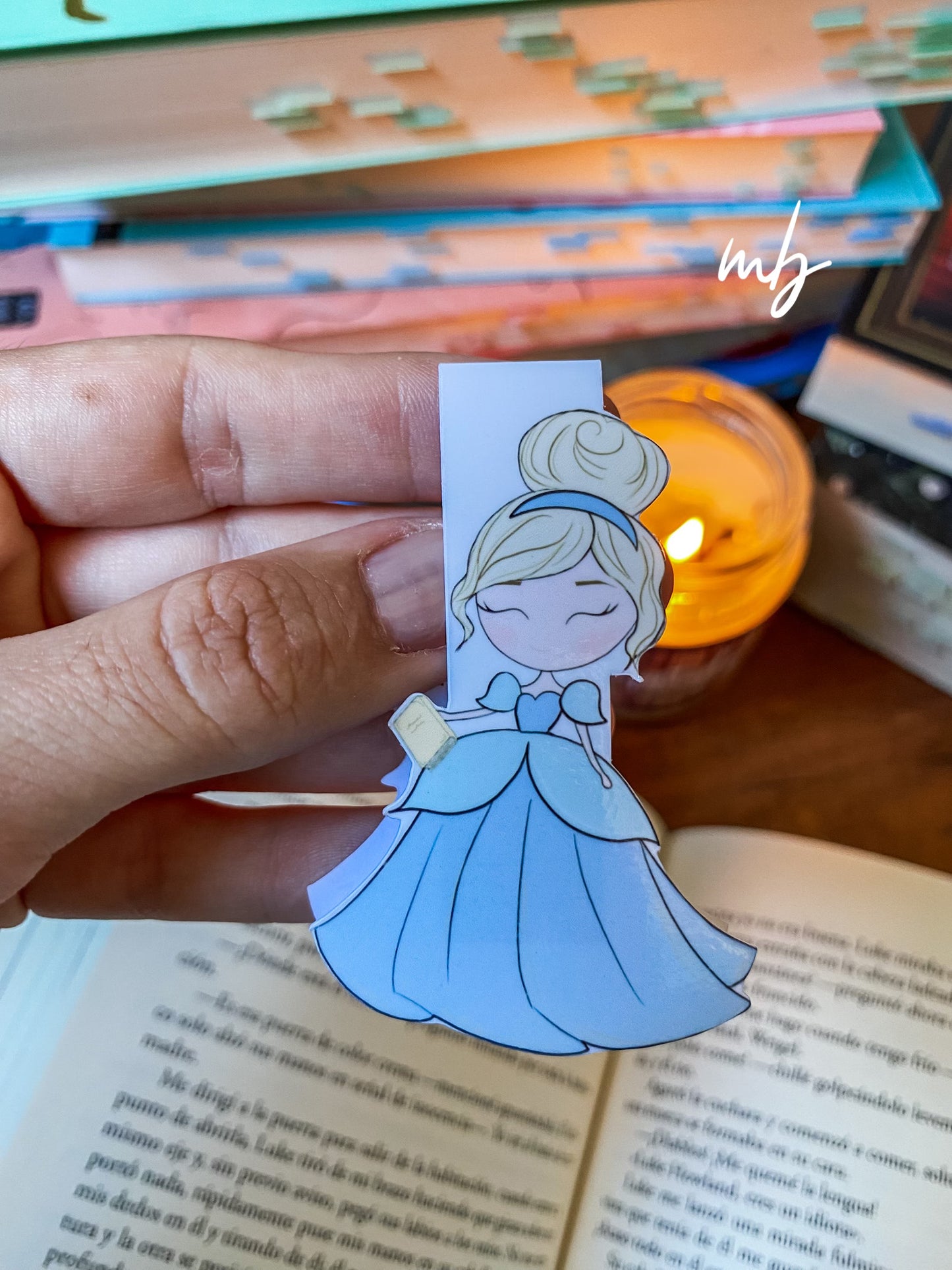 CINDERELLA PRINCESS BOOKMARK