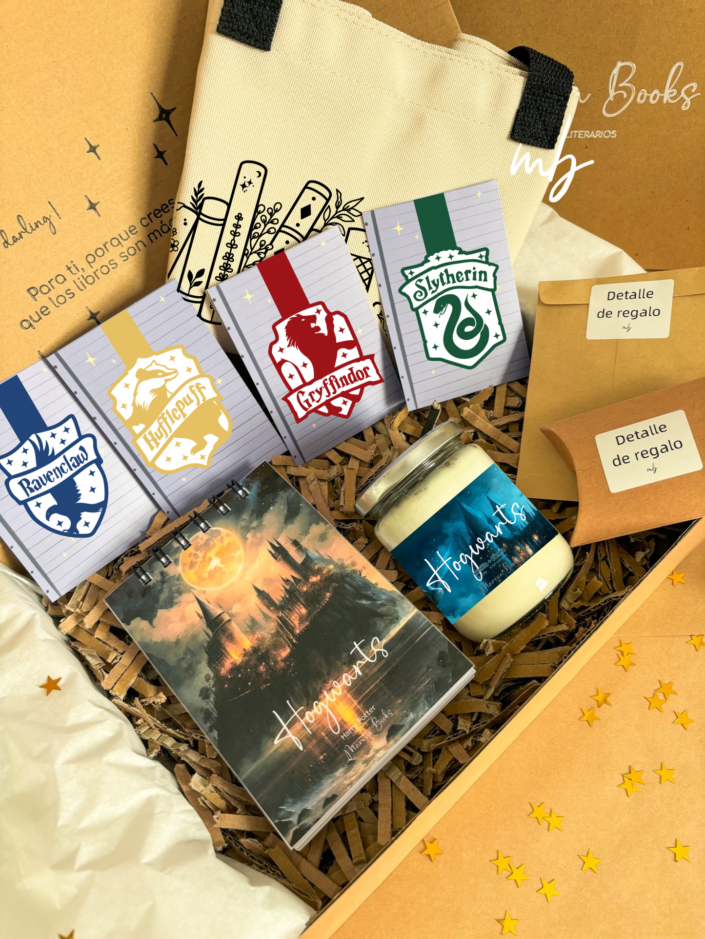 Hogwarts Caja literaria, Harry Potter bookish