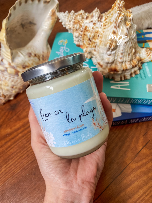 One more Chapter,  Handmade natural soy candle
