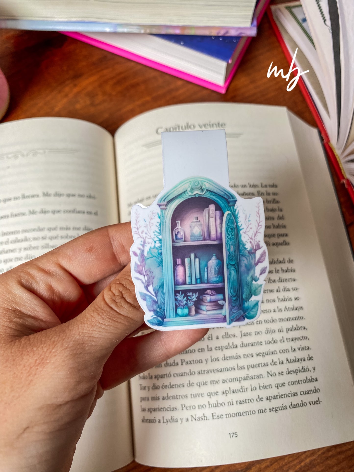 ENCHANTED BOOKCASE  BOOKMARK