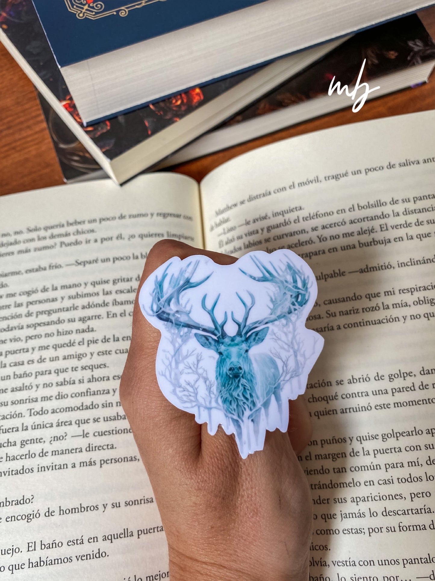 MOROZOVA DEER SHADOW AND BONE STICKER  , GRISHAVERSE, LEIGHT BARDUGO