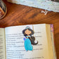 Princesa Jasmine leyendo marcapáginas