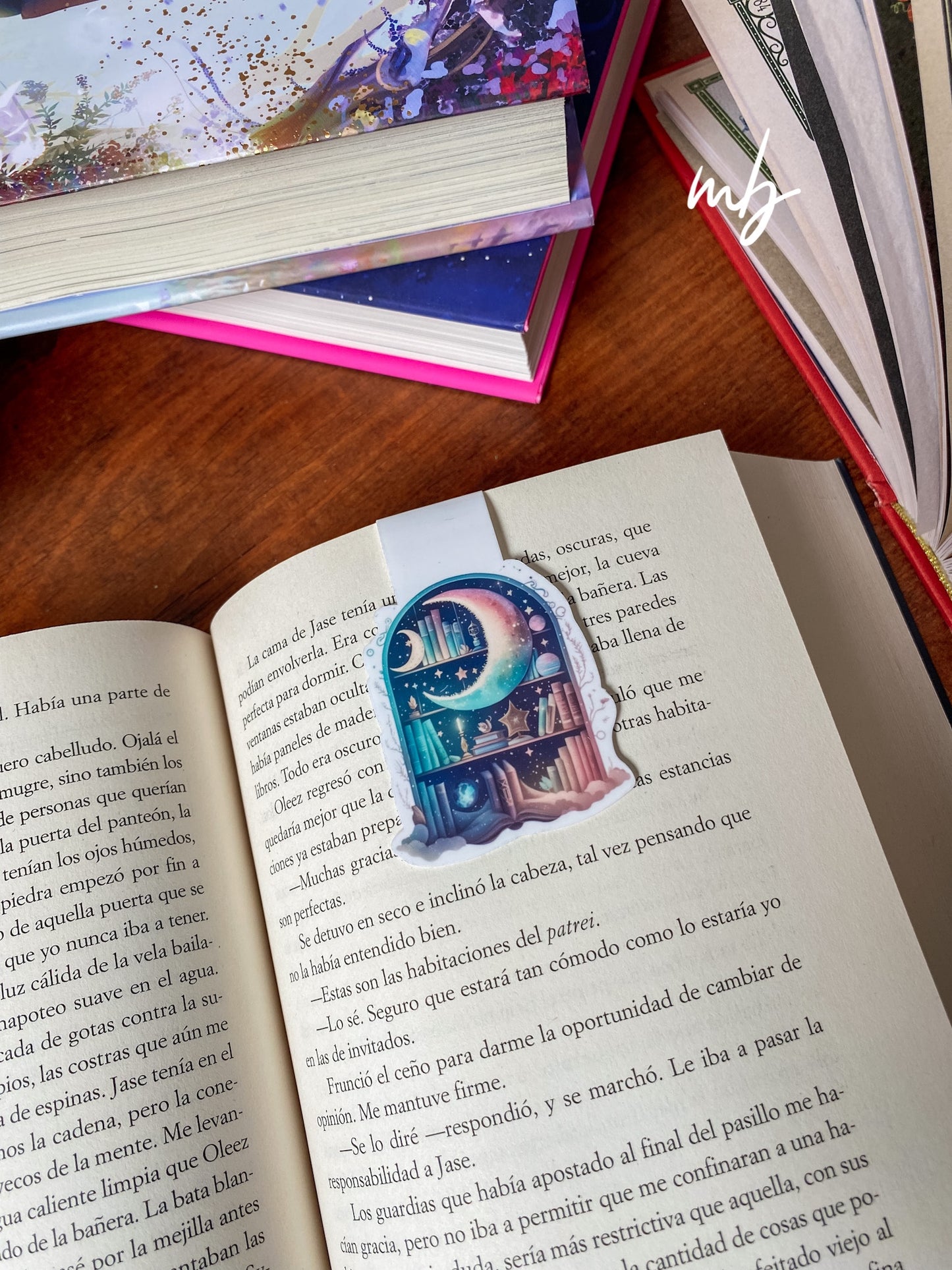 CELESTIAL BOOKCASE  BOOKMARK