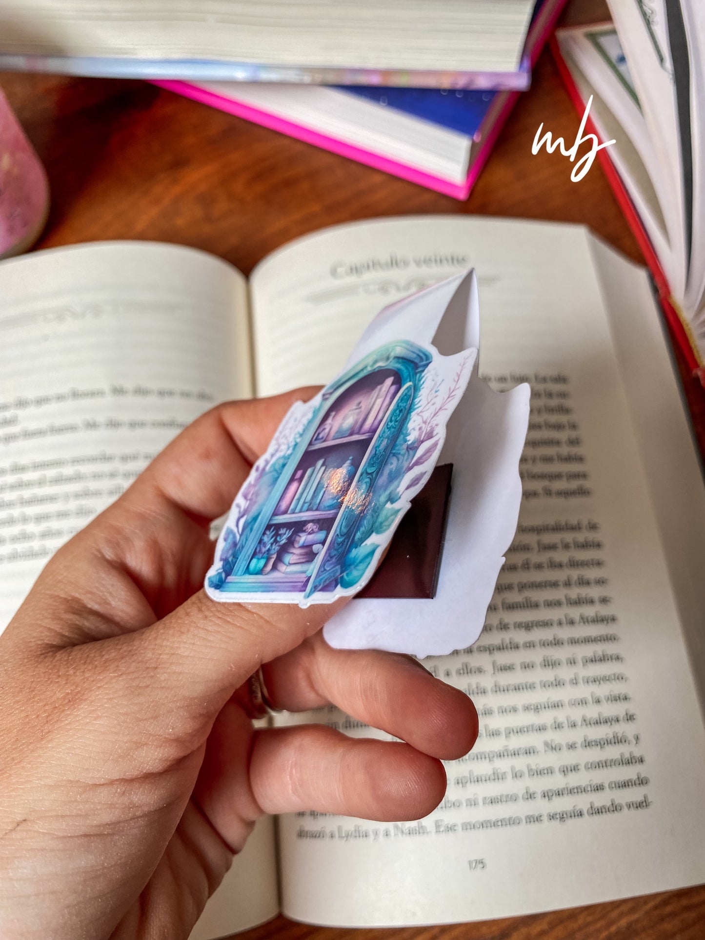 ENCHANTED BOOKCASE  BOOKMARK