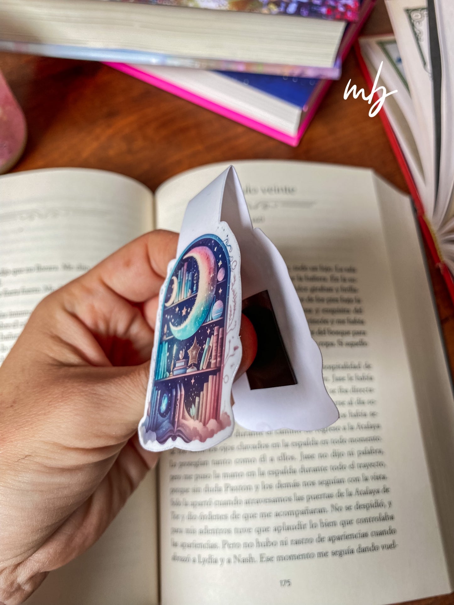 CELESTIAL BOOKCASE  BOOKMARK