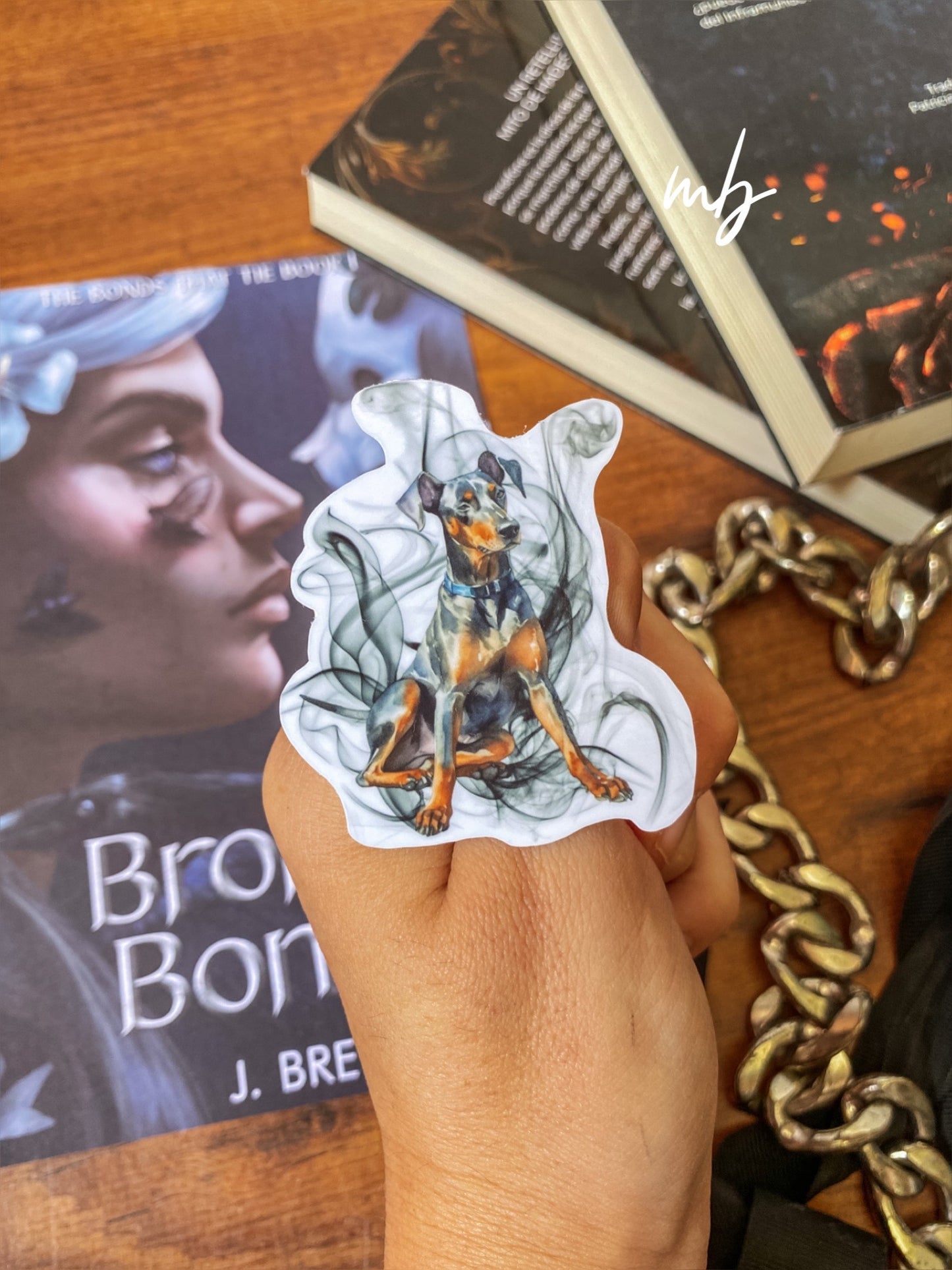 BRUTUS THE BONDS THAT TIE STICKER, J BREE