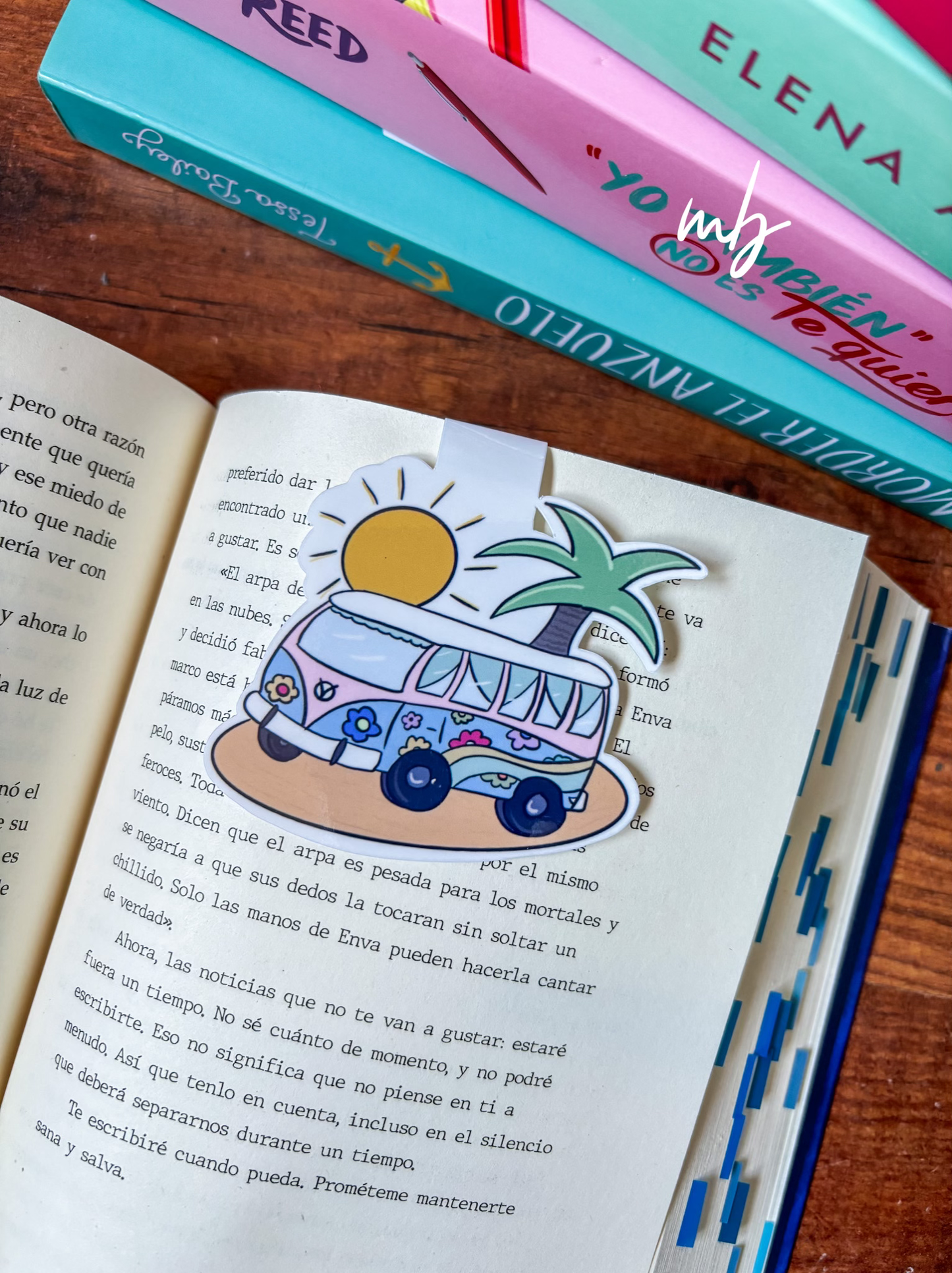 Camper bookmark