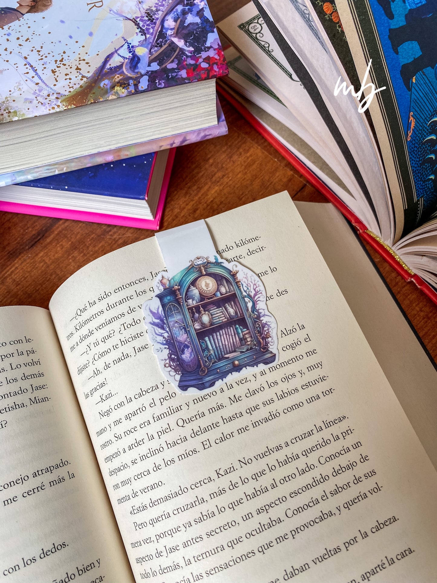 STEAMPUNK BOOKCASE  BOOKMARK