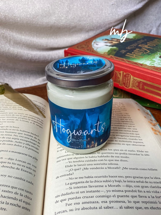 Hogwarts,  Handmade natural soy candle