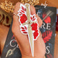 POPPY'S DAGGER COLOR STICKER WATERPROOF, FROM BLOOD AND ASH , JENNIFER L. ARMENTROUT