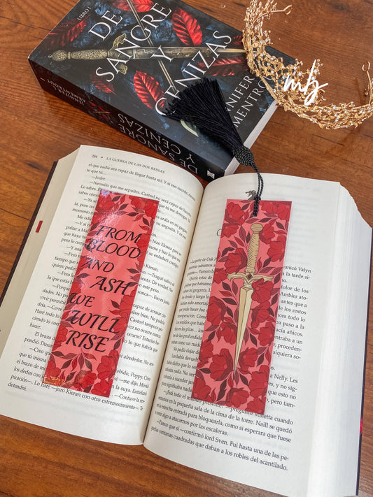 FROM BLOOD AND ASH TASSEL BOOKMARK / JENNIFER L ARMENTROUT